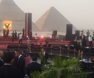 شاهد الاستعدادات النهائية لحفل رعاية الأهلى برعاية المتحدة للرياضة