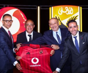 المتحدة للرياضة توقع اكبر عقد رعاية فى تاريخ النادى الاهلى مع شركة فودافون