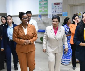 نائب وزير الصحة تستقبل وزيرة الصحة العامة بمدغشقر وتستعرض التجربة المصرية في الرعاية الصحية الأولية والتحول الرقمي (صور) 