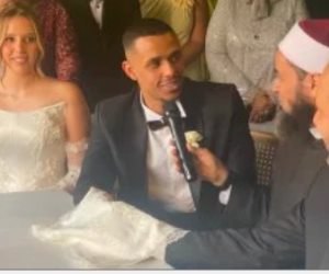 مصطفى عسل بطل الاسكواش يحتفل بزفافه قبل انطلاق الموسم الجديد