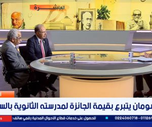 الفائز بجائزة الدولة التقديرية لـ«العاشرة»: تبرعت بقيمتها لمدرستي ردًا للجميل