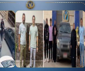 ضبط سيدة وآخرين لتورطهم في تحطيم سيارة وإرهاب المواطنين بكلب خلال مشاجرة ببنها (فيديو)