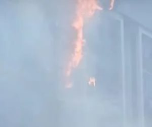 إخماد حريق داخل مستشفى فى مدينة نصر.. صور