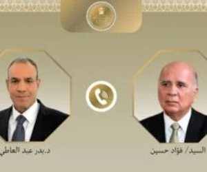 وزير الخارجية يبحثا هاتفياً مع نظيره العراقي التطورات الإقليمية