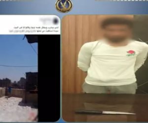 تحت تأثير المخدرات.. كواليس فيديو تعدي عاطل على والدته بالضرب والتهديد بالقاهرة