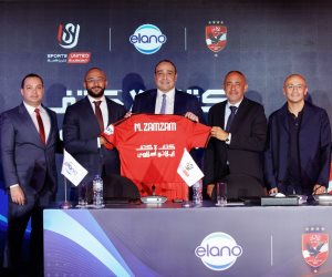 العلامة التجارية الوحيدة للمياه على قميص الفريق.. إيلانو توقع اتفاقية رعاية مع شركة الأهلي لكرة القدم لمدة 4 سنوات
