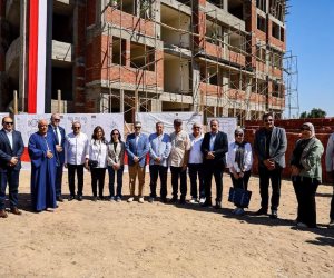 وزير التخطيط ومحافظ البحيرة يتفقدان مشروع إنشاء المدرسة المصرية اليابانية بمدينة دمنهور