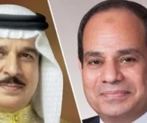 الرئيس السيسى يستقبل ملك البحرين اليوم لبحث مستجدات القضايا الإقليمية والدولية