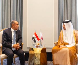 وزير الخارجية يلتقي نظيره القطري على هامش الاجتماع الوزاري حول القدس في عمّان
