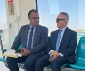 وزير العدل يستقل المونوريل إلى مدينة العدالة الجديدة ويؤكد: من أهم المشاريع القومية