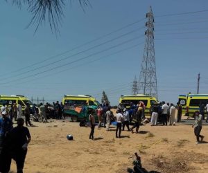 خروج أول جثمان من ضحايا حادث الدواويس بالإسماعيلية إلى مسقط رأسها بالشرقية