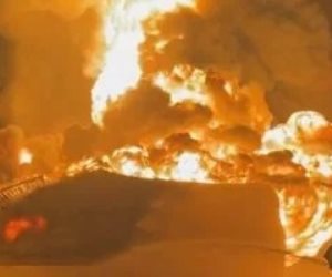 حدث في ليبيا .. طائرة انتحارية جديدة تستهدف خزان وقود بمصفاة الزاوية