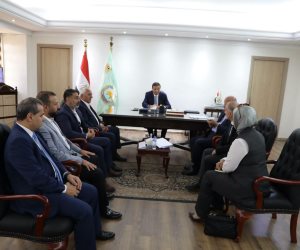 وزير الزراعة يلتقي رجال أعمال أتراك لبحث فرص الاستثمار الشامل بالقطاع الزراعي والداجني