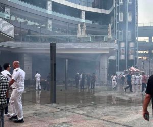 الداخلية تنفي شائعات سقوط مصعد بمول تجاري: انفجار أسطوانة هيليوم وراء الحادث