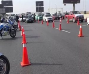 تحويلات مرورية بسبب غلق كلي لميدان رامو لرفع الكمر الخرساني بمشروع القطار الكهربائي
