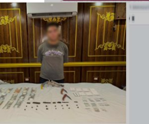 ضبط أحد الأشخاص بالجيزة لقيامه بإدارة صفحة بمواقع التواصل الإجتماعى للترويج لبيع المواد المخدرة بمقابل مادى