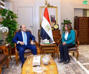 وزيرة التنمية المحلية والبيئة تناقش مع محافظ الغربية إجراءات تنفيذ وإحكام منظومة المخلفات