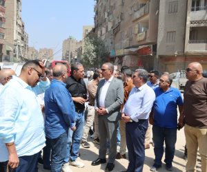 محافظ الجيزة يتفقد منطقة الـ (7) بلوكات بإمبابة لدراسة إنشاء مدارس جديدة