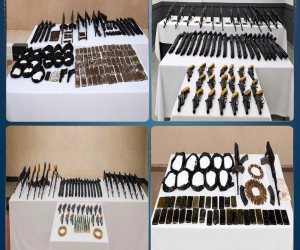 مصرع 4 عناصر شديدة الخطورة وضبط أكثر من طن مخدرات و122 قطعة سلاح في 3 محافظات