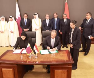 وزير الصحة يستقبل وزيرة التعاون الدولي بدولة قطر لبحث سبل دعم الأشقاء الفلسطينيين وتعزيز التعاون الصحي المشترك