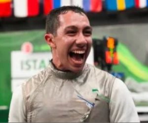 محمد حمزة يحصل على ذهبية سلاح الشيش بدورة ألعاب البحر المتوسط