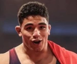 عبد الرحمن هيثم يتوج بفضية المصارعة الحرة في تارانتو 2026