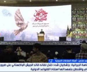 أستاذ علاقات دولية: زيارة قائد الجيش الباكستانى لإيران تدعم جهود الوساطة