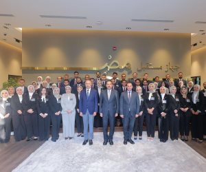 بهاء الغنام يلتقي أوائل الخريجين المنضمين حديثا لجهاز مستقبل مصر ضمن مبادرة «رؤية» (صور)