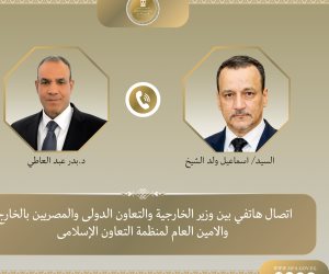 وزير الخارجية يجري اتصالا هاتفيا مع أمين عام منظمة التعاون الإسلامي