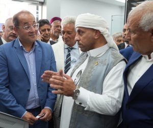وزير المالية .. في زيارة ميدانية بالمديرية المالية بمطروح