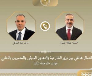 وزيرا خارجية مصر وتركيا يؤكدان أهمية استعادة المسار الدبلوماسي بين إيران وأمريكا