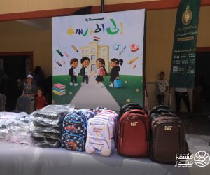 مليون حقيبة ومستلزمات مدرسية.. «مستقبل مصر» و«بيت الزكاة والصدقات» يطلقان مبادرة «إلى المدرسة»