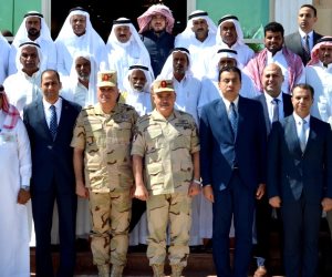 القوات المسلحة تنظم عدداً من اللقاءات مع شيوخ وعواقل سيناء ومطروح