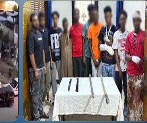 ضبط طرفي مشاجرة بالأسلحة البيضاء والعصى في أسوان 