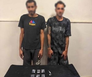 ضبط عاطلين بالقليوبية بعد ظهورهما في فيديو أثناء تعاطي مخدر الآيس