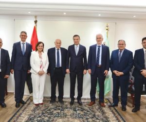 وزير الزراعة يبحث مع وفد ألماني تطوير الزراعة العمودية للقمح باستخدام التكنولوجيا الحديثة