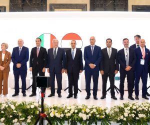 وزيرا خارجية مصر وإيطاليا يشاركان في أعمال منتدى الأعمال المصري - الإيطالي
