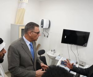 صرح طبي متكامل يضم 24 سريرا و7عيادات خارجية.. محافظ جنوب سيناء يتفقد مستشفى نويبع استعدادًا للتشغيل التجريبي (صور) 