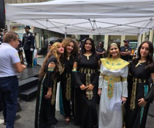 مصر حاضرة في نيويورك.. أغان وطنية وفرحة كبيرة في «اليوم المصري العالمي» بأمريكا
