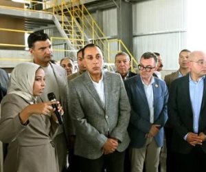 رئيس الوزراء يفتتح مصنع «بي شين تاي شان» لتكنولوجيا مواد البناء بمنطقة السخنة الصناعية باستثمارات 10 ملايين دولار