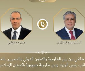 اتصال هاتفي بين وزير الخارجية ونظيره الباكستاني
