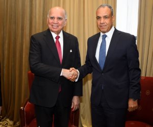 وزير الخارجية يلتقي نظيره العراقي ويبحثان آلية التعاون الثلاثي وتطورات المنطقة