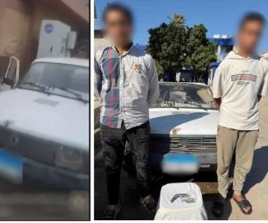 ضبط مرتكبا واقعة تعاطى المواد المخدرة داخل سيارة بأحد طرق دمياط