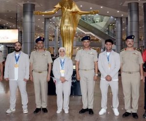 القوات المسلحة تستقبل أبطالها الرياضيين المشاركين بدورة العاب البحر الأبيض المتوسط