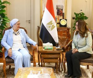 وزيرة التنمية المحلية والبيئة تبحث مع رئيسة المجلس القومي للأمومة والطفولة تعزيز منظومة حماية الطفل بالمحافظات