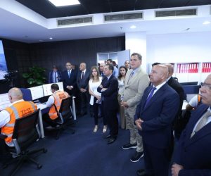 وزير النقل ونظيره الفرنسي يتفقدان محطة تحيا مصر لتشغيل المحطات بميناء الإسكندرية