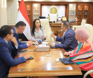 وزيرة التضامن الاجتماعي تلتقي عددًا من النواب لمناقشة ملفات الوزارة واستعراض طلباتهم