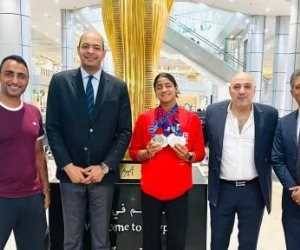 وزارة الشباب والرياضة تستقبل فريدة أبوهاشم بعد إنجازها العالمي