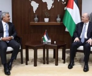 رئيس وزراء فلسطين يثمن الدور المصرى الداعم للقضية الفلسطينية