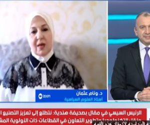 وئام عثمان: «الاتزان الاستراتيجي» ركيزة سياسة مصر الخارجية